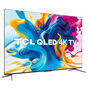 Smart TV QLED 55" Google TV UHD 4K TCL 55C645 Comando de Voz HDR 120Hz 3 HDMI 1 USB Wi-Fi Bluetooth