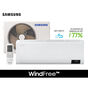 Ar-Condicionado Split Inverter Samsung Wind Free AR18TSHCBWKNAZ Quente e Frio 18.000 Btus - Branco - 220V