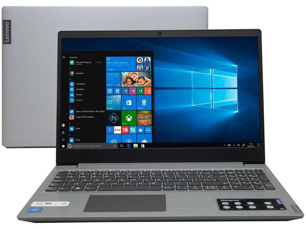 Notebook Lenovo Ideapad S145 81WT0006BR Intel Celeron 4GB 128GB SSD LCD Windows 10 Home image number null