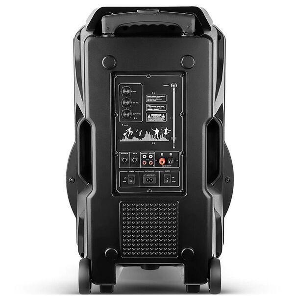 Caixa Amplificada CM-700 Bluetooth USB e Rádio FM 700W Mondial - Preto image number null