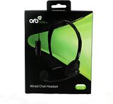 Orb Xbox 360 Wired Headset Black (com Fio. Preto) - Xbox 360