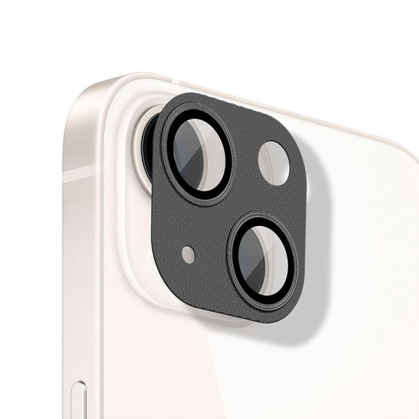 Protetor de lente de câmera de alumínio para iPhone 14 - Preta - Gshield image number null