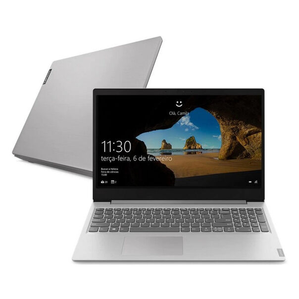 Notebook Lenovo Core i5-1035G1 8GB 1TB Tela 15.6 Windows 10 Ideapad S145 - Prata image number null