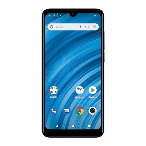 Smartphone Positivo Twist 5 Pro S640 64gb Dual Chip Tela Notch 6.26” Android 12 Go – Grafite image number null