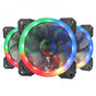 Kit Cooler Fan Led RGB 3 unidades Redragon GC-F008 - Preto