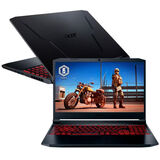 Notebook Gamer Acer Nitro 5 AN515-57-57XQ Core i5-11400H 8GB 512GB SSD Tela 15.6 IPS Full HD 144Hz Linux Gutta - Preto