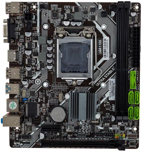 Kit Upgrade Intel I3 Segunda Placa Mãe H61 Ram 4GB DDR3 image number null