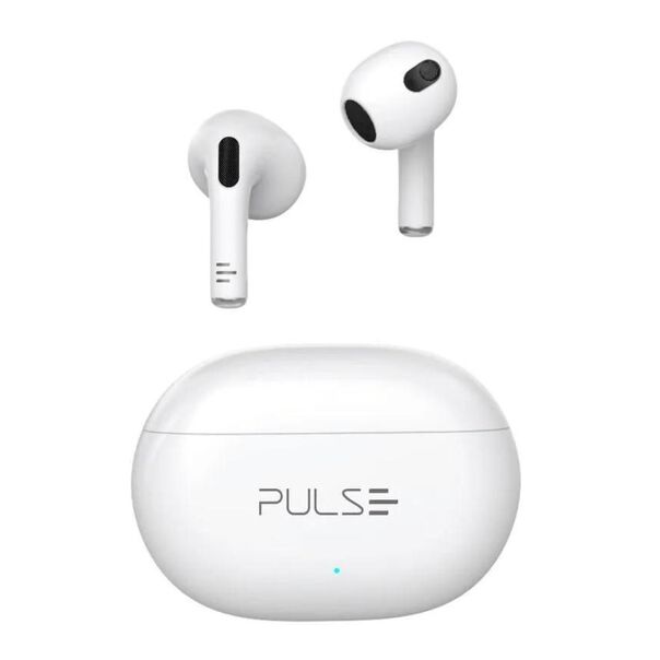 Fone De Ouvido Multilaser Pulse Ph414 Tws Buds Touch Bluetooth 5.3 - Branco image number null