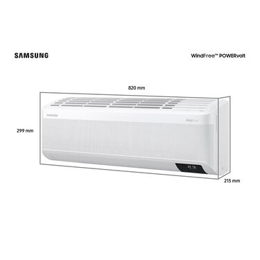 Ar Condicionado Hi Wall Samsung WindFree Powervolt Inverter 9.000 Btus Frio Bivolt image number null