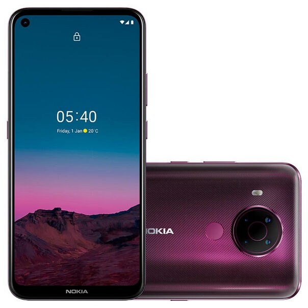 Smartphone Nokia 5.4 NK026 128GB Tela 6.39 Polegadas 4GB RAM - Roxo image number null
