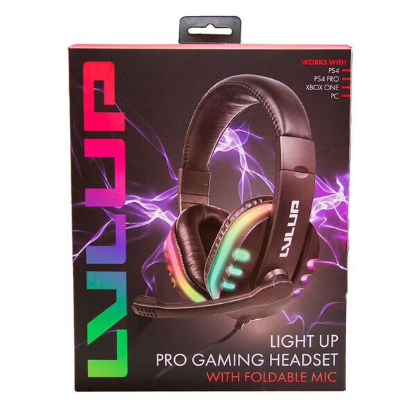 Pro Gaming Led Headset Level UP para Xbox  PS  Switch  PC e Mobile image number null