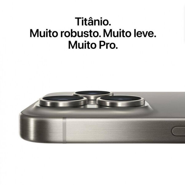 Apple iPhone 15 Pro 1TB - Titânio Branco image number null