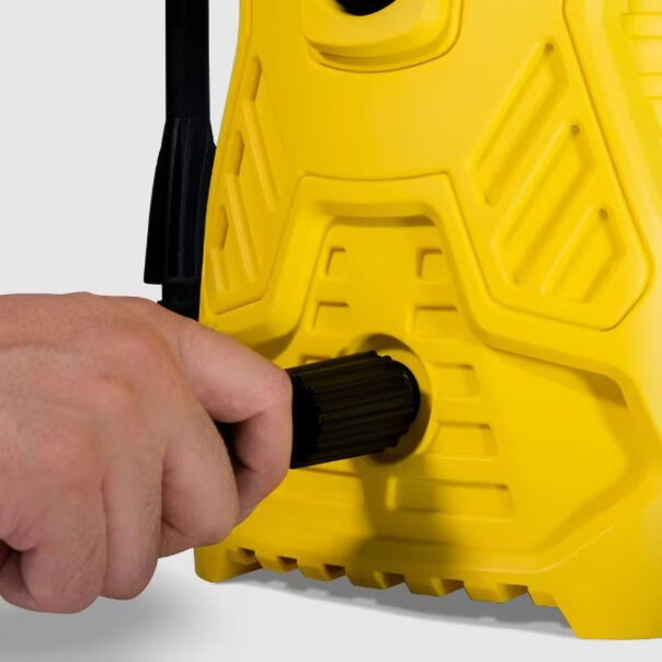 Lavadora de Alta Pressão Karcher Compacta - Amarelo com Preto - 220V image number null