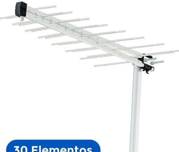 Antena Externa Aquário LOG para TV 30 Elementos - LU-30 image number null