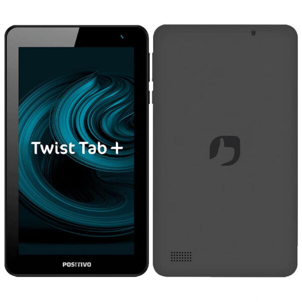 Tablet Positivo Twist Tab+ Tela 7 64GB 2GB RAM Wi-Fi Câmera Frontal 2MP Android 11 Go Quad Core e Bluetooth - Preto image number null