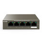 Switch 5 Portas 10/100/1000 Mbps C/ 4 Portas Poe Teg1105p-4-63w