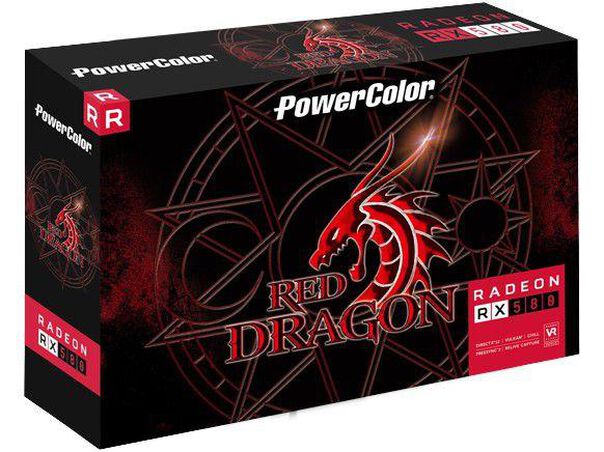 Placa de Vídeo Power Color Radeon RX 580 8GB GDDR5 256 bits Red Dragon image number null