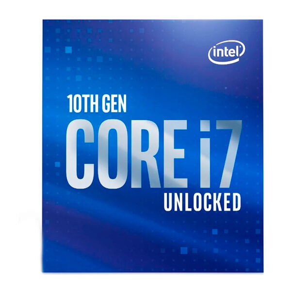 Processador Intel Core I7-10700k 20mb 3.8ghz - 5.1ghz Lga1200 - Bx8070110700k - Preto image number null