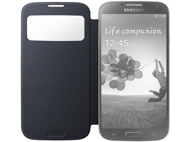 Capa Protetora S View Cover para Galaxy S4 Samsung image number null