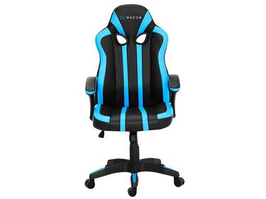 Cadeira Gamer XT Racer Reclinável Preta e Azul Force Series XTF110 - Preto e Azul image number null