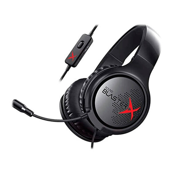Fone de ouvido headset Creative gamer SBX H3 - 70GH034000000 - Preto image number null