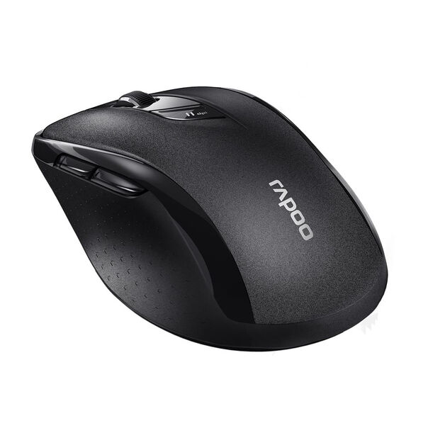 Mouse Rapoo Bluetooth + 2.4 ghz Black s- Fio Pilha Inclusa - RA013 RA013 image number null