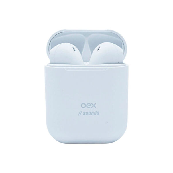 Fone de Ouvido Bluetooth OEX Candy TWS11 Branco image number null