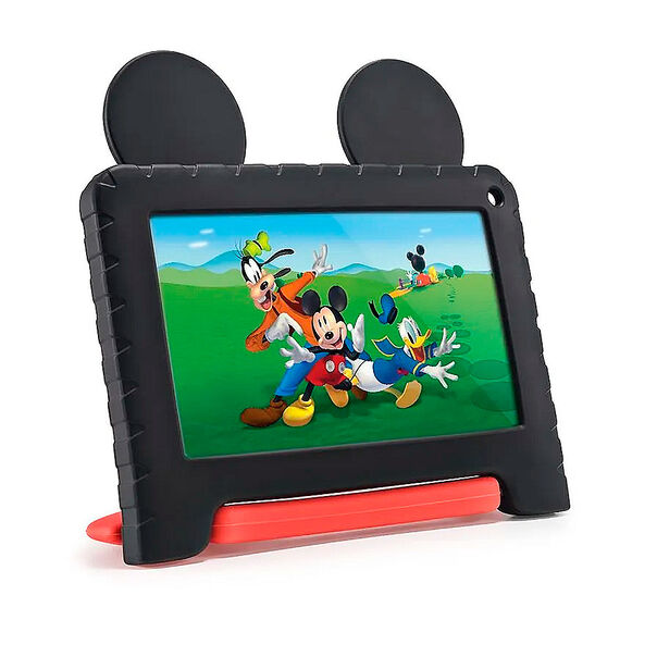 Tablet Multilaser Mickey 7 64gb 4gb 2mp Wifi Android Preto - Nb413 image number null