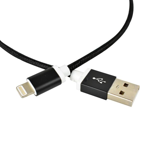 Cabo USB EVUS C-057 Lightning FAST Charge Preto 1.0M image number null