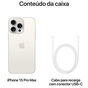 Apple iPhone 15 Pro Max 256GB - Titânio Branco