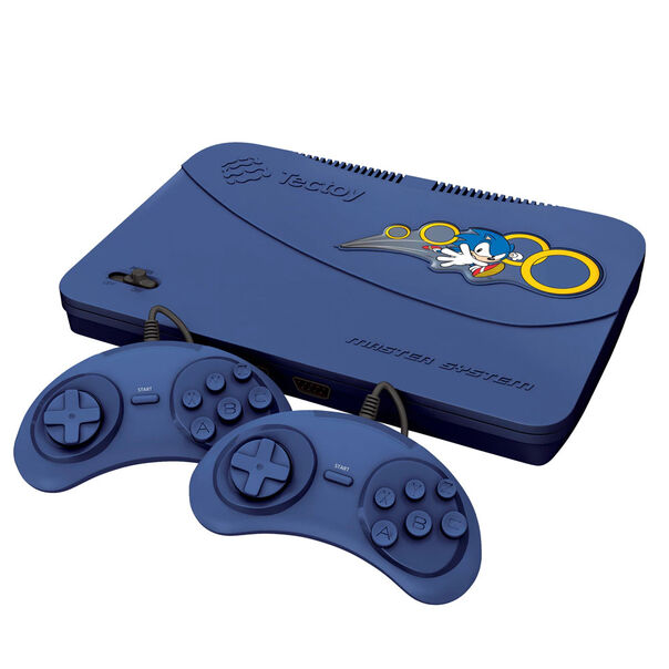 Console TecToy Master System Evolution com 132 Jogos - Azul - Bivolt image number null