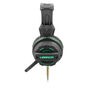 Headset Gamer Magne P2+USB Com LED Verde Warrior - PH143 PH143