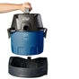 Aspirador de Água e Pó Wap GTW Bagless 1.400W Compacto 6 Litros com Soprador Preto e Azul - 110V