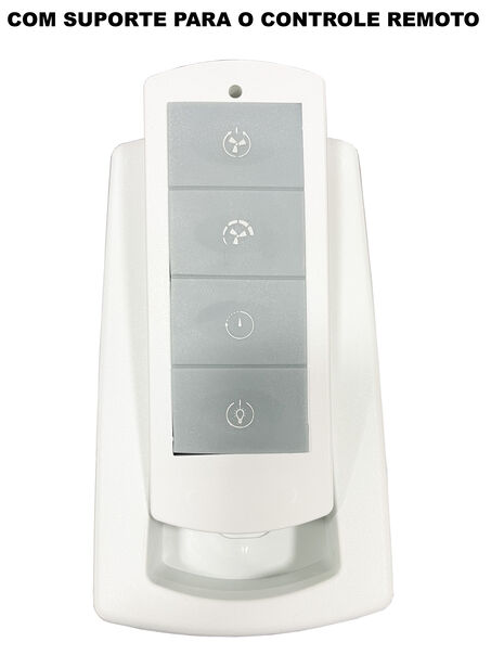 Ventilador de Teto Treviso Monaco Branco com Controle Remoto image number null