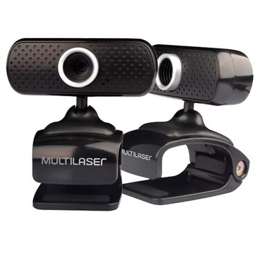 Webcam Multilaser 480p USB Com Microfone Integrado e Sensor CMOS WC051 image number null