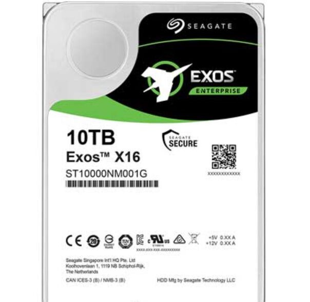 Hdd Seagate Exos X16 10tb Sata Iii - St10000nm001g image number null