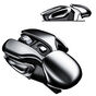 Mouse de Metal para Jogos Sem Fio Recarregável 2.4g