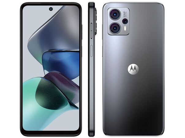 Smartphone Motorola Moto G23 128GB Grafite 4G Octa-Core 4GB RAM 6 5” Câm. Tripla + Selfie 16MP Dual Chip  - 128GB - Grafite image number null