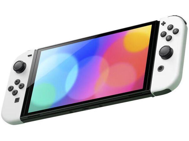 Nintendo Switch OLED 64GB Branco 1 Par de Controles Joy-Con 7.0” + Pokémon Scarlet image number null
