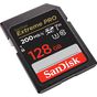 Cartão SDXC 128Gb SanDisk Extreme Pro 200Mb-s 4K UHS-I - V30 - U3 - Classe 10