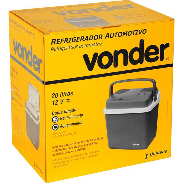 Refrigerador Automotivo 12 V 20 Litros Vonder image number null
