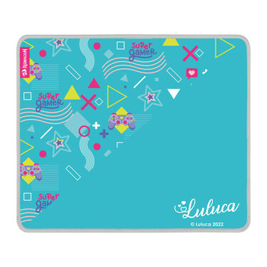 Mouse Pad Gamer Luluca Redragon L030 320x270 - verde-água image number null