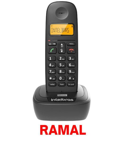 Ramal TS 2511 Telefone sem Fio - Preto image number null