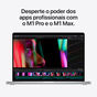 MacBook Pro 16 Chip M1 Max 32GB SSD 1TB Chip Prata - MK1H3BZ-A