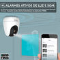 Kit 2 Câmeras De Segurança-Babá Dome Tenda Cp3 Android-ios