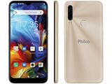 Smartphone Philco HIT P10 128GB Dourado 4G - Octa-Core 4GB 6 2” Câm. Tripla + Selfie 8MP  - 128GB - Dourado