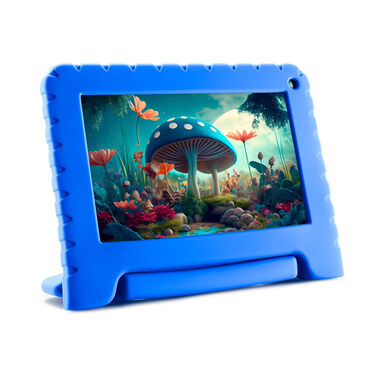 Tablet Kid Pad Azul 64GB + Tela 7 pol + Wi-fi + Android 13 + Quad Core Multi - NB410 NB410 image number null