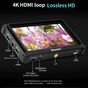 Monitor Field de Campo Desview P5II IPS 5.5” 4K HDMI HDR 3D-LUT Touch com Suporte L