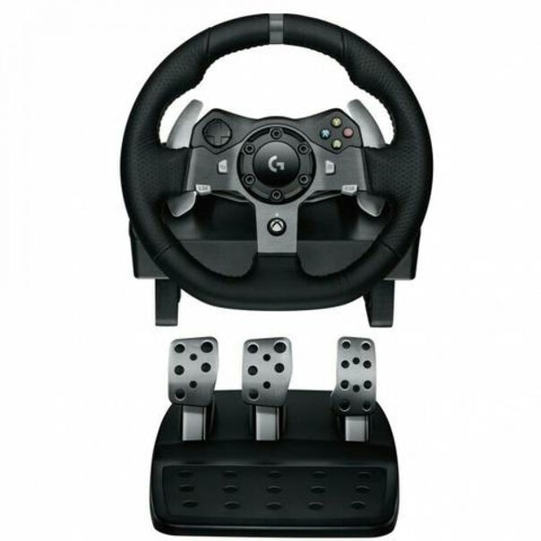 Volante Logitech G920 com pedal + Câmbio Driving Force Shifter para X-box - Preto image number null