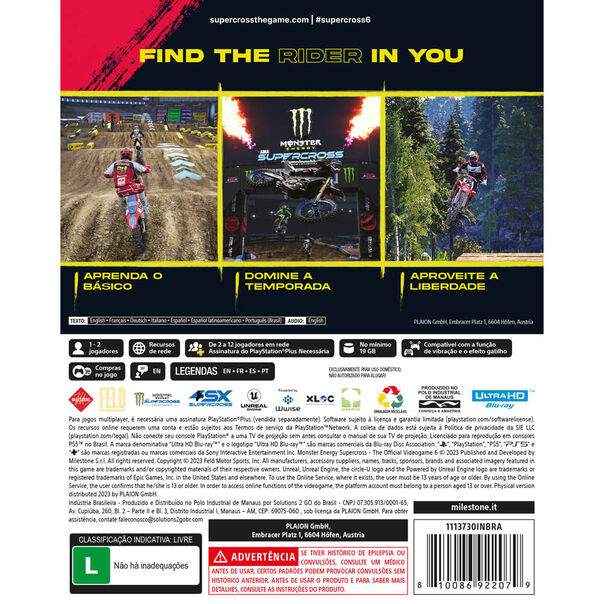 Monster Energy Supercross 6 - Playstation 5 image number null